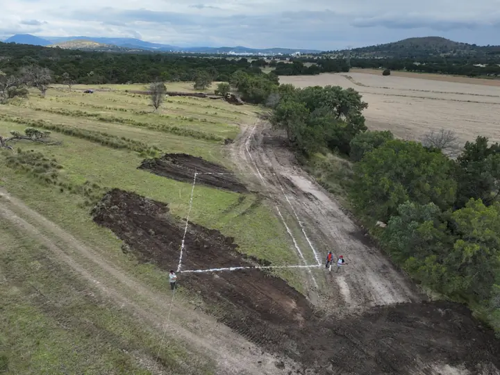 Trazo topográfico en campo